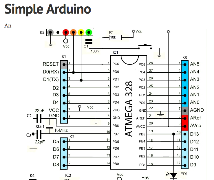 Arduino своими руками схема